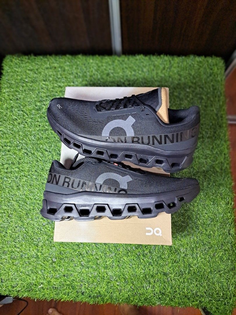 On Cloudmonster 'Black' (Category: Sneakers) located in Binan City. Submitted by aandakicksph (Listing ID 1465999744, Image 1). Description: On Cldmonster 'Black' 👟 8 US (Mens) 💯 Brand New 💰 PHP 7,499 + sf only! FIRST TO PAY GETS IT 📩 Send us a direct message for orders/inquiries. We ship nationwide via lalamove / LBC.