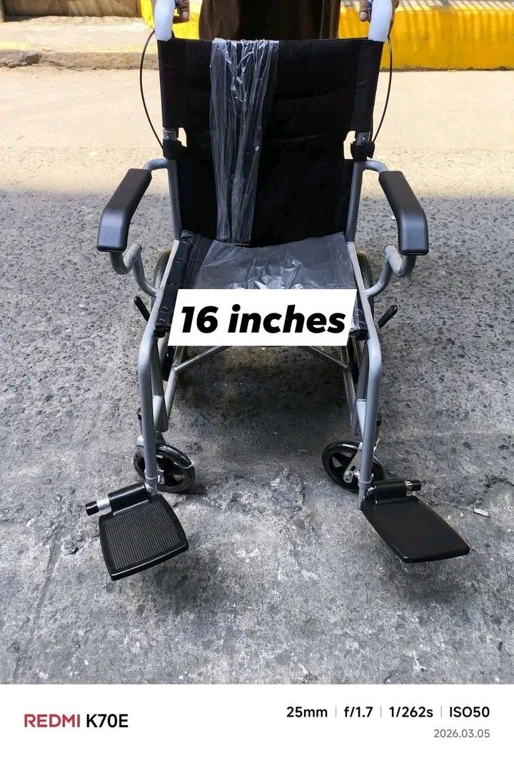 ONHAND!!! WHEELCHAIR (Category: Everything Else Others) located in Manila. Submitted by vanstar_c4c231 (Listing ID 1466047150, Image 2). Description: ONHAND!!! WHEELCHAIR PM ME COD VIA LALAMOVE (may shipping fee).