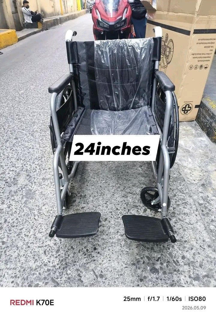 ONHAND!!! WHEELCHAIR (Category: Everything Else Others) located in Manila. Submitted by vanstar_c4c231 (Listing ID 1466047150, Image 1). Description: ONHAND!!! WHEELCHAIR PM ME COD VIA LALAMOVE (may shipping fee).