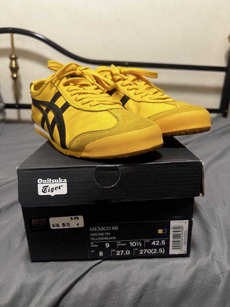 Onitsuka Tiger Mexico 66 Kill Bill (Category: Sneakers) located in Manila. Submitted by happy.christian (Listing ID 1465997143, Image 1). Description: shoe is in very good shape only used it once for like an hour then took it off and cleaned it right away. The original price is 10-9.5k but im just selling it for 5k which is a good price in my opinion .