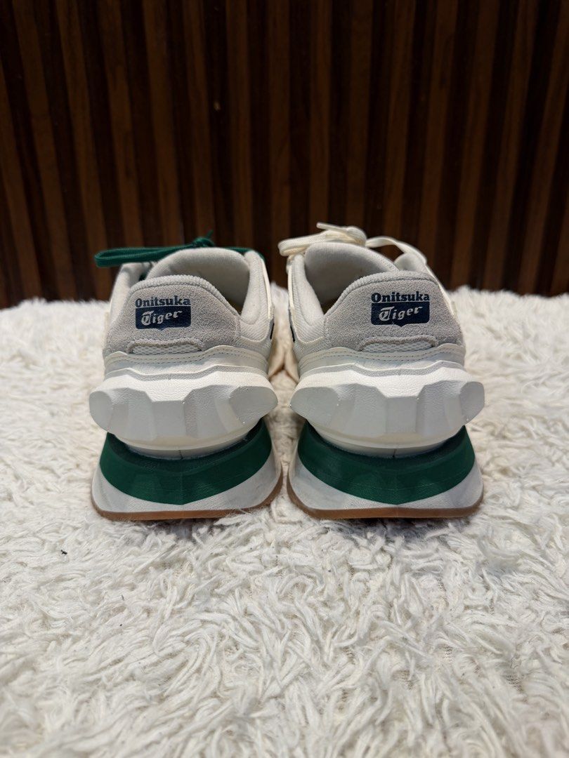 Onitsuka Tiger Moage CO (Size 11 US) (Category: Dress Shoes) located in San Pedro. Submitted by iamharoldguerrero (Listing ID 1466154848, Image 3). Description: Onitsuka Tiger Moage CO (Size 11 US) Price: ₱3,800 only! Details: - Original & Used Twice Indoor Only - Mismatch (Green/White) - Bought in Japan (Released in Japan Only) - Complte with Box & Papers - Brandnew price around 15k converted in pesos - Marketplace value around 8k - 10k (2nd Han