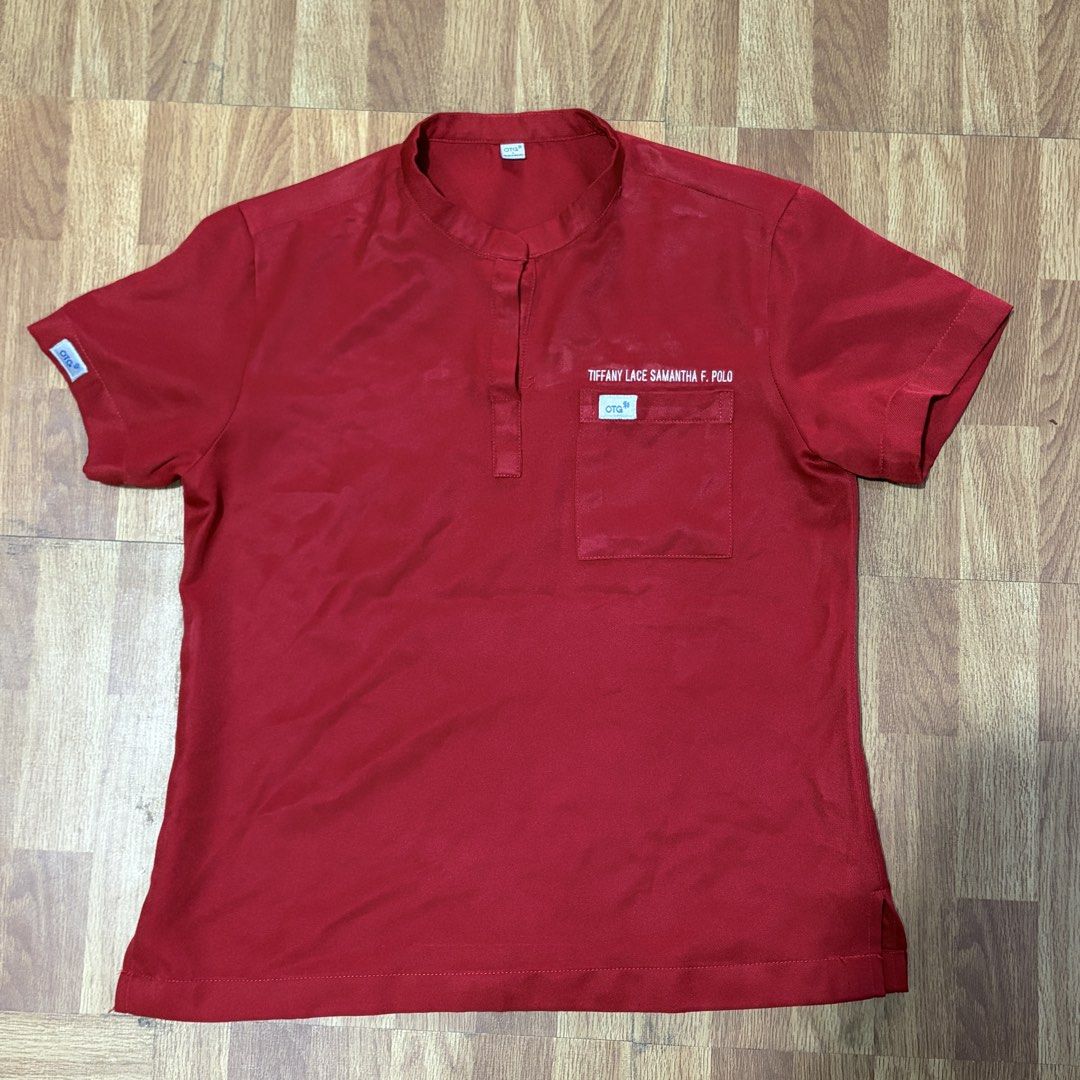 OTG Scrub Suit Set Size S (Category: Activewear) located in Quezon City. Submitted by mssaiira (Listing ID 1466032052, Image 2). Description: SOLD AS PAIR! SIZE S BOTH -MAY NAME LANG KAYO NA PO MAGTANGGAL QC AREA.