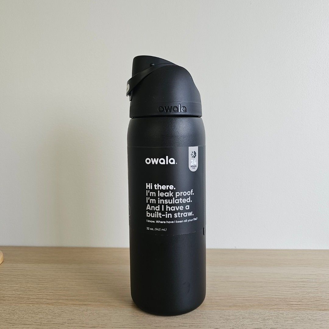 Owala FreeSip 32oz Very Very Dark (Category: Water Bottles & Tumblers) located in Manila. Submitted by findsbyseelee (Listing ID 1466095612, Image 1). Description: On-hand, brand new and authentic! Location: Tondo, Manila Shipping via Lalamove.