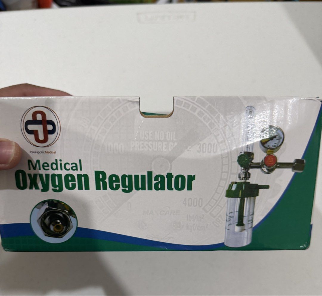 Oxygen Regulator (Category: Medical Supplies & Tools) located in Manila. Submitted by benedict.benedict1 (Listing ID 1466074521, Image 2). Description: Brand new and never been used Spare regulator Can do meet at sm Calamba Can do shipping thru JnT but shouldered by buyer.