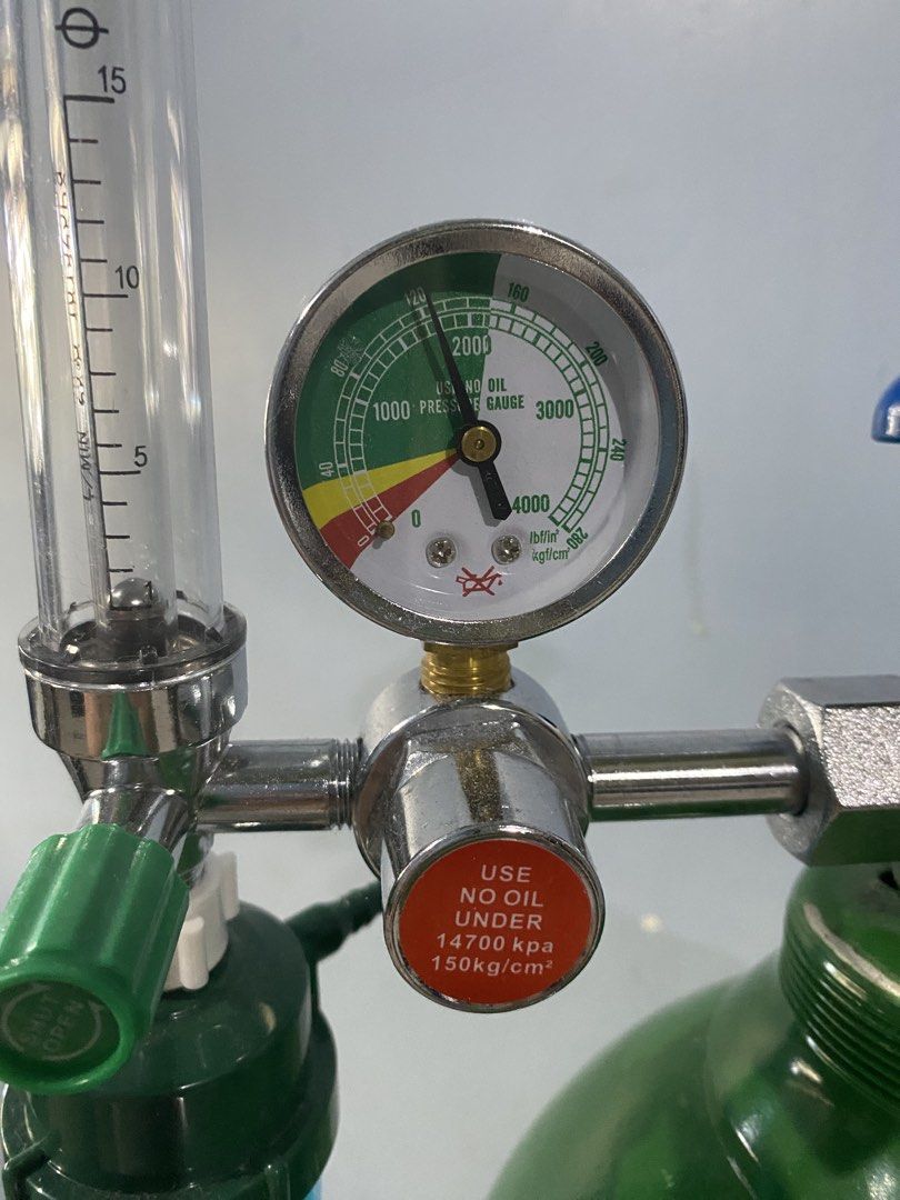 Oxygen Tank 50lbs (Used once) (Category: Medical Supplies & Tools) located in Manila. Submitted by zealowl_c05d5f (Listing ID 1466079699, Image 3). Description: Oxygen Tank 50lbs used once only. May laman pa po yung tank. With regulator na din. Negotiable pa po. Free delivery within Antipolo/Lower Antipolo. .
