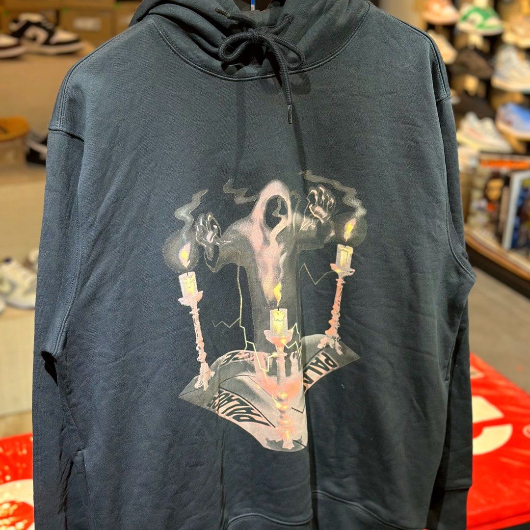 Palace Spooked Hoodie (Category: Coats, Jackets and Outerwear) located in Quezon City. Submitted by inside_plug (Listing ID 1466030988, Image 2). Description: For Sale Palace Spooked Hoodie Black - Large Brandnew Dm us to purchase.