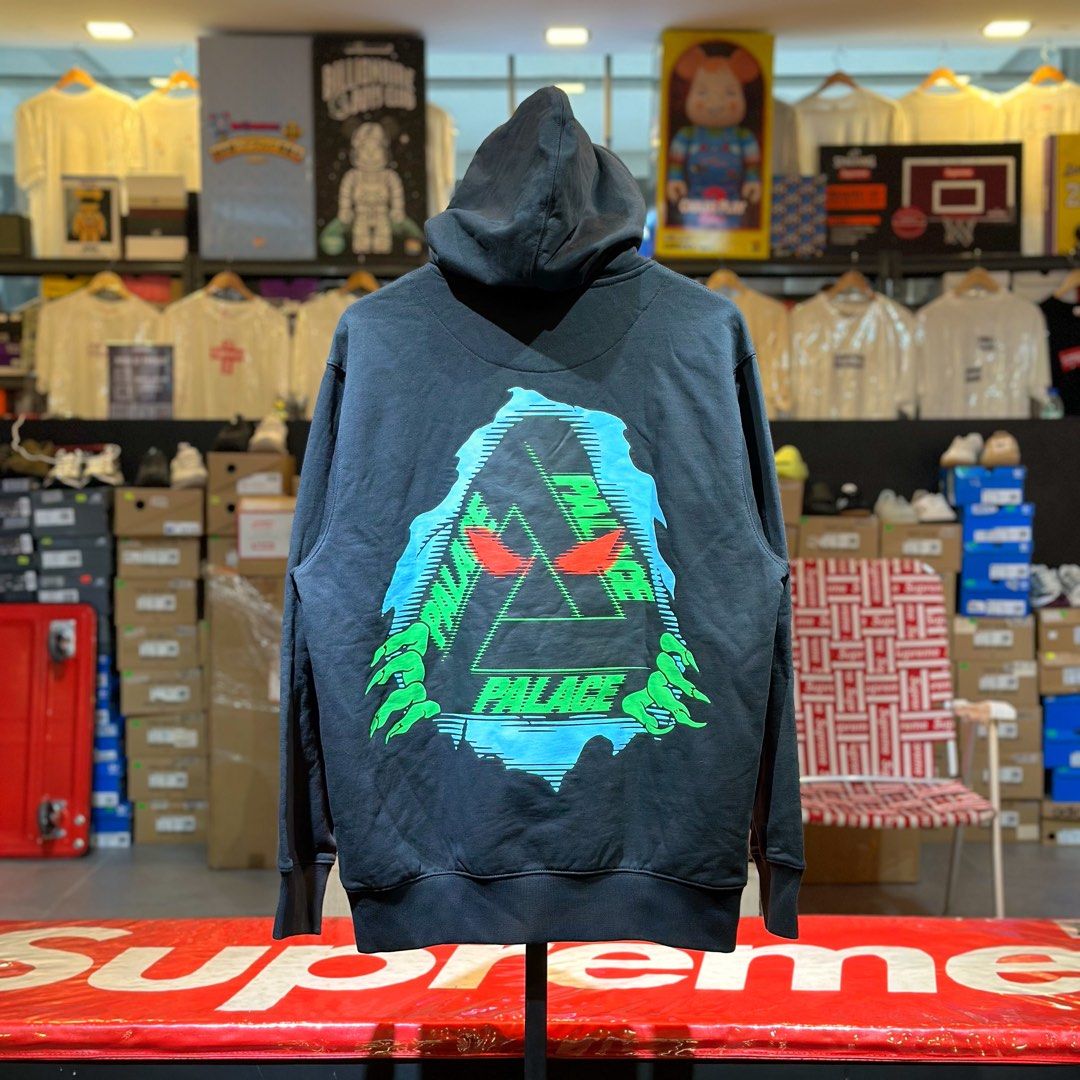 Palace Tri-Ripper Hoodie (Category: Coats, Jackets and Outerwear) located in Quezon City. Submitted by inside_plug (Listing ID 1466026764, Image 1). Description: For Sale Palace Tri-Ripper Hoodie Black - Large Brandnew Dm us to purchase.
