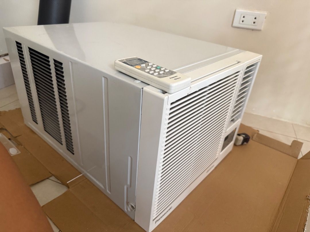 Panasonic 1.0 hp Window Type Aircon (CW-U921JPH) (Category: Everything Else Others) located in Manila. Submitted by fastcat_2c81bb (Listing ID 1465985960, Image 3). Description: Negotiable - Used for 2 yrs only - No issue - Complete accessories - Free bracket - Price: 15,000 negotiable - Location: San Pedro, Laguna - Ready for pick up - RFS: Upgraded to split type.