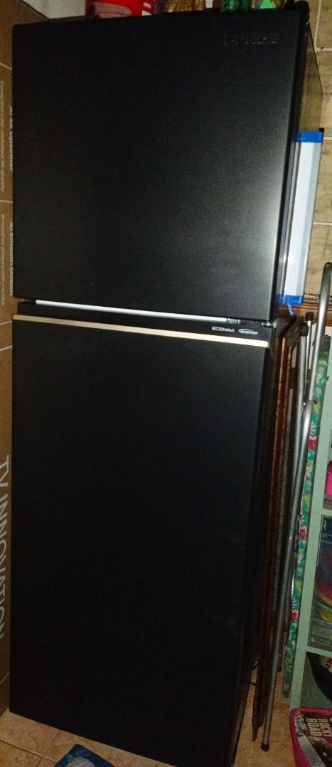 Panasonic Refrigerator (Category: Refrigerators and Freezers) located in Caloocan City. Submitted by youngtree_2e5e52 (Listing ID 1465991873, Image 2). Description: Panasonic Two-Door Inverter Refrigerator with ECONAVI energy-saving technology. * Top-mount freezer design with a matte black finish. * AI ECONAVI sensors that optimize cooling performance based on usage. * No Frost technology to prevent ice buildup. For Pick-up .