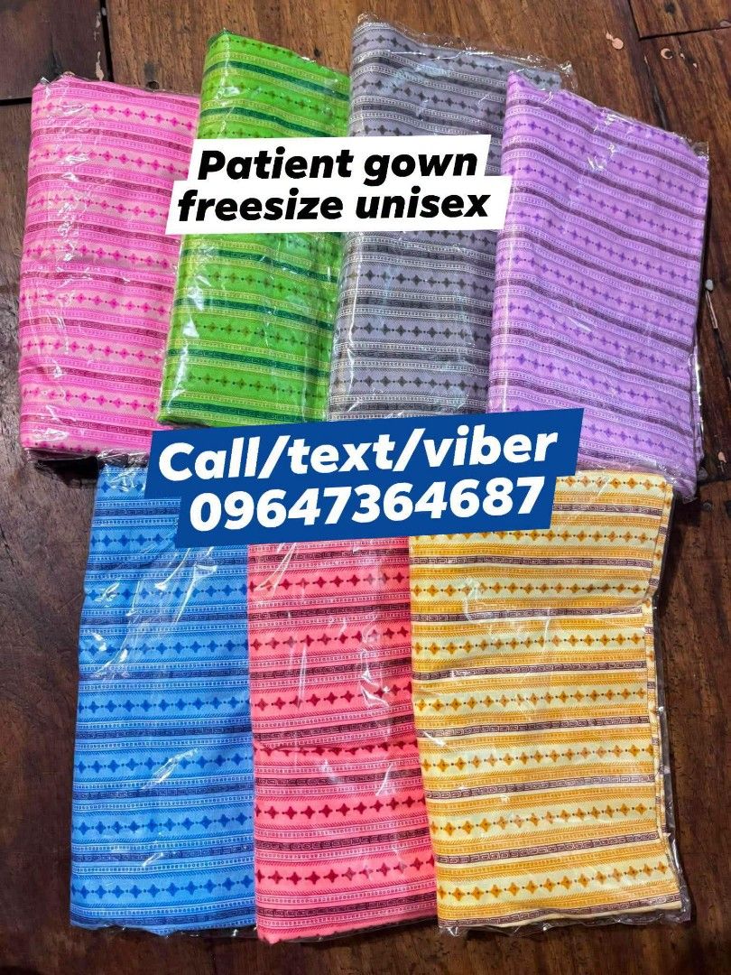 Patient gown freesize unisex (Category: Foot Care) located in Quezon City. Submitted by ashleylobi46036 (Listing ID 1466024197, Image 1). Description: ✅FOR SALE‼️ PATIENT GOWN FREESIZE UNISEX 📌🔴 AVAILABLE NOW ✅ ✅ BRANDNEW ✅ HIGH QUALITY ✅ HEAVY DUTY ✅ SAME-DAY DELIVERY ✅OPEN FOR PICK UP OR DELIVER VIA LALAMOVE MODE OF PAYMENT ✅CASH ON DELIVERY (COD) ✅BANK TRANSFER ✅ GCASH PAYMENT LOCATION: 131 BULUSAN ST LALOMA QUEZON CITY.