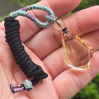 Pendant: Crystal/Moldavite/Meteorite/Libyan Desert Glass/Coral/Coral Jade  Collection item 1