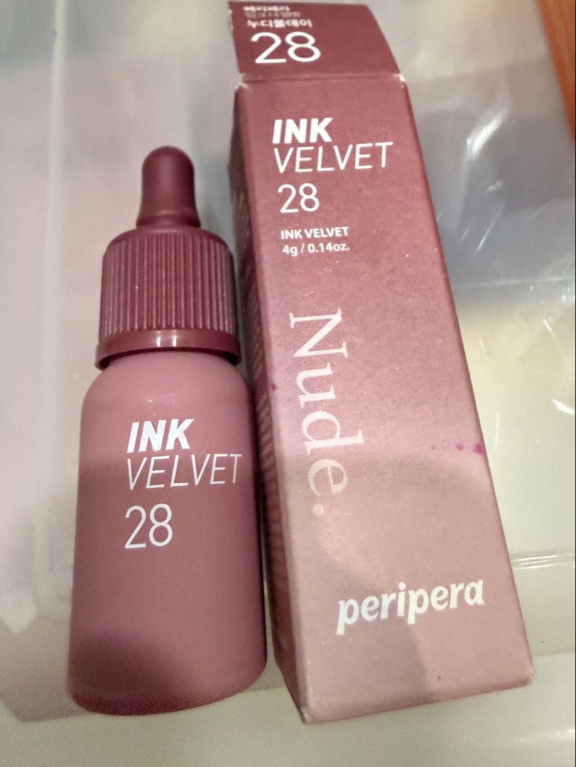 Peripera ink velvet nude 28 (Category: Makeup) located in Quezon City. Submitted by beautycallph (Listing ID 1466138104, Image 1). Description: Decluttering since we are moving to a different house .