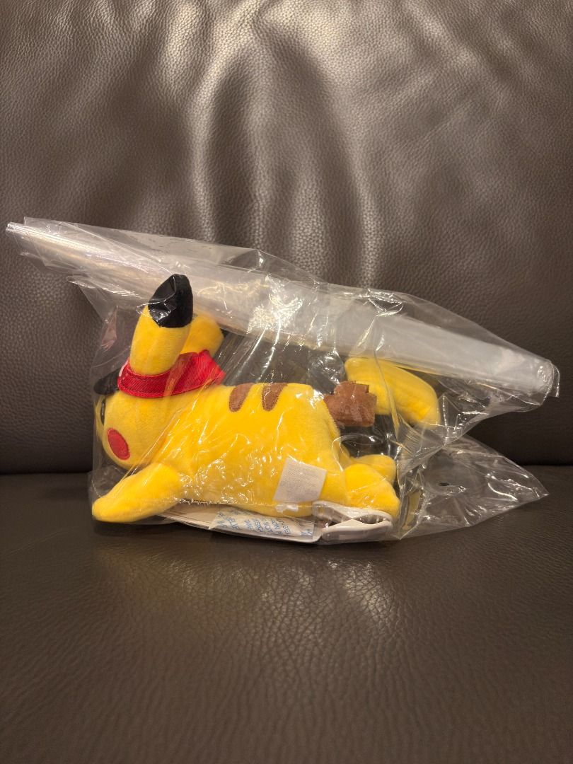 Pikachu Plush Run 30th shoulder buddy (Category: Plushies & Soft Toys) located in Quezon City. Submitted by seanshobbycorner (Listing ID 1466094695, Image 2). Description: MOP: GCASH, Maribank Location: P Florentino, Quezon City Shipping: Jnt, Lalamove, Grab shouldered by buyer .