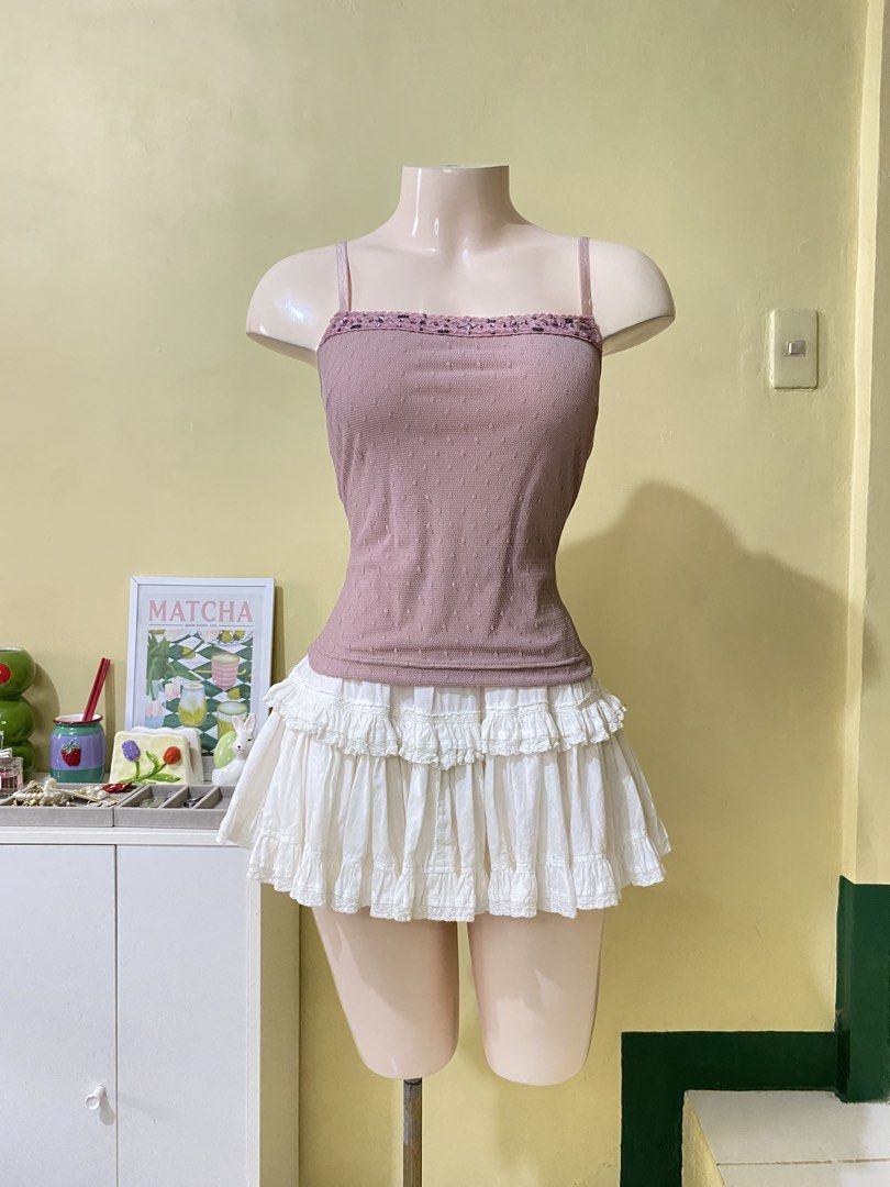 PINK DAINTY CAMI TOP (Category: Others Tops) located in Dasmarinas. Submitted by hannah.oakph (Listing ID 1466027020, Image 1). Description: .