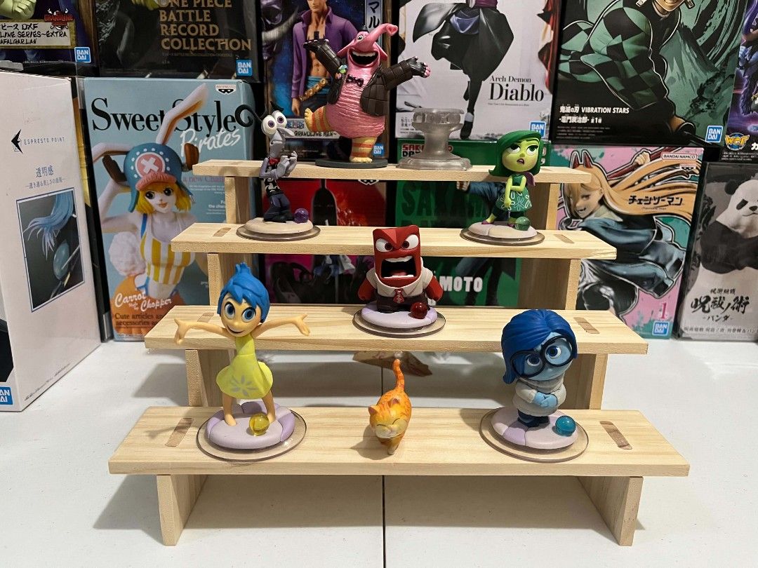 Pixar Disney Infinity Figures - Inside Out Set (Category: Figurines & Statues) located in Marikina City. Submitted by arcturus16 (Listing ID 1466148491, Image 1). Description: Selling Pixar Disney Infinity figures set .. Set includes 5 figures and 1 Inside Out playset with FREE Authentic Disney Bing Bong figure .. * Happy * Sadness * Anger * Fear * Disgust Location: Marikina City Meet-Up: Around Marikina City Shipping Option: Lalamove or JNT/LBC 