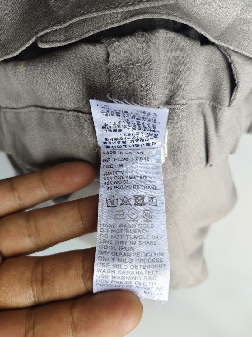 Plantation ISSEY MIYAKE (Japan made)medium (Category: Trousers) located in Baguio. Submitted by archival_thrifted.ph. (Listing ID 1466053782, Image 3). Description: FOR SALE‼️ .PLANTATION ISSEY MIYAKE .MADE IN JAPAN . EXCELLENT CONDITION .💯 AUTHENTIC .SIZE MEDIUM ON TAG .PHP 1880 PLUS SF .❌❌ COP/COD .MOP GCASH .COURIER J&T .BAGUIO AREA .DM FOR SURE BUYER TY.