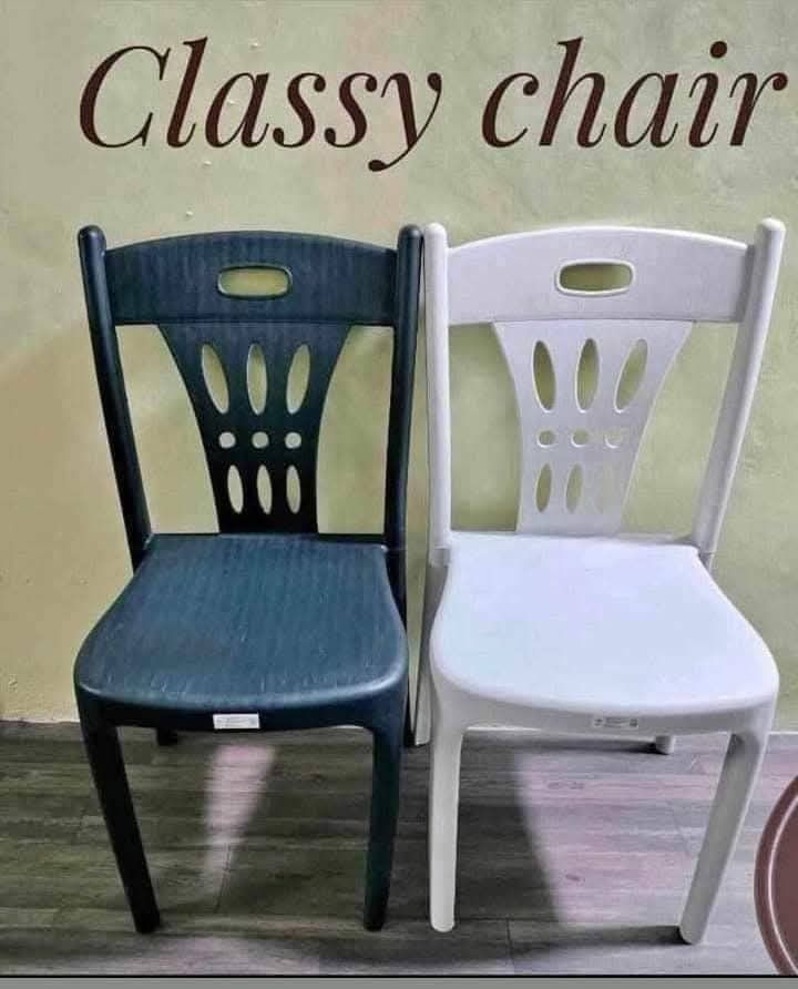 Plastic Chair Hampas Chair (Category: Chairs) located in Manila. Submitted by redonline (Listing ID 1465965702, Image 1). Description: PLASTIC CHAIR/HAMPAS CHAIR Black ₱430 White ₱450 Chairs Size: 15x16.5x34 🌸UNBREAKABLE 🌸Elegant Design 🌸💯% High Quality ☑️Maganda, Matibay at Makunat💯 Dikalidad at Subok na sa TIBAY...Gamit na pang matagalan!🤗 ON HAND BRAND NEW Mode of Payment: Gcash,COD Same day delivery PM for orders and inquiries.