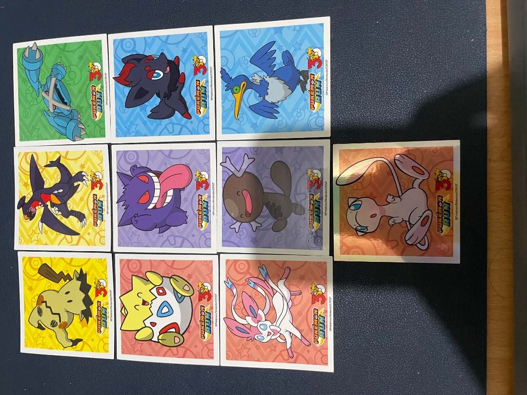 POKEMON 30th Anniversary Stickers (Category: Stamps & Prints) located in Manila. Submitted by jco05 (Listing ID 1466090535, Image 1). Description: .