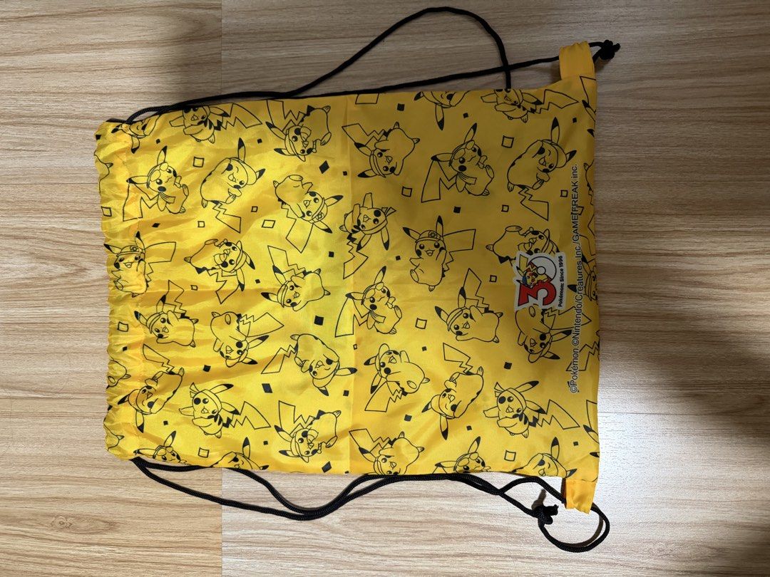 Pokemon run string bag (Category: Luxury Bags & Wallets) located in Mandaluyong City. Submitted by ryugarage (Listing ID 1466100032, Image 1). Description: .