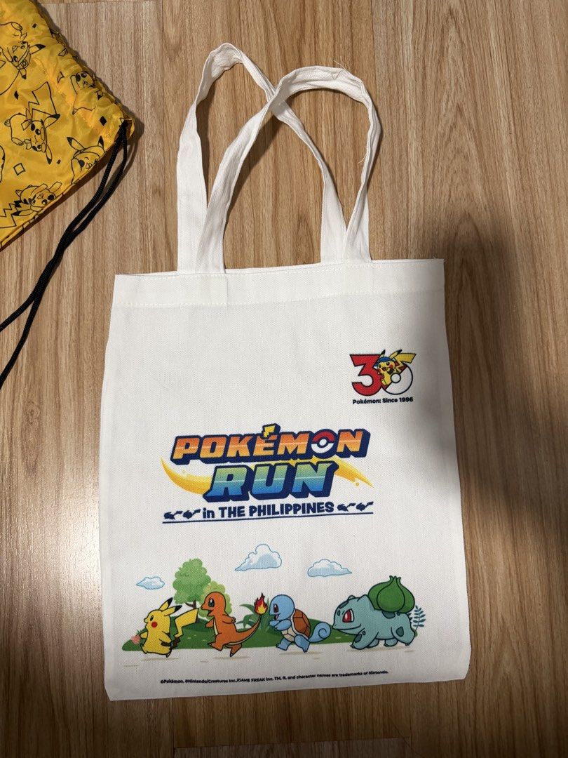 Pokemon run tote bag (Category: Tote Bags) located in Mandaluyong City. Submitted by ryugarage (Listing ID 1466100283, Image 1). Description: .