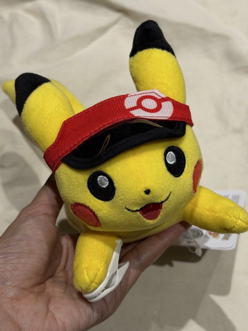 pokémon RUN30 pikachu shoulder plush (Category: Plushies & Soft Toys) located in Makati City. Submitted by _lilmisscib0 (Listing ID 1466089698, Image 1). Description: official Pokémon RUN merchandise.
