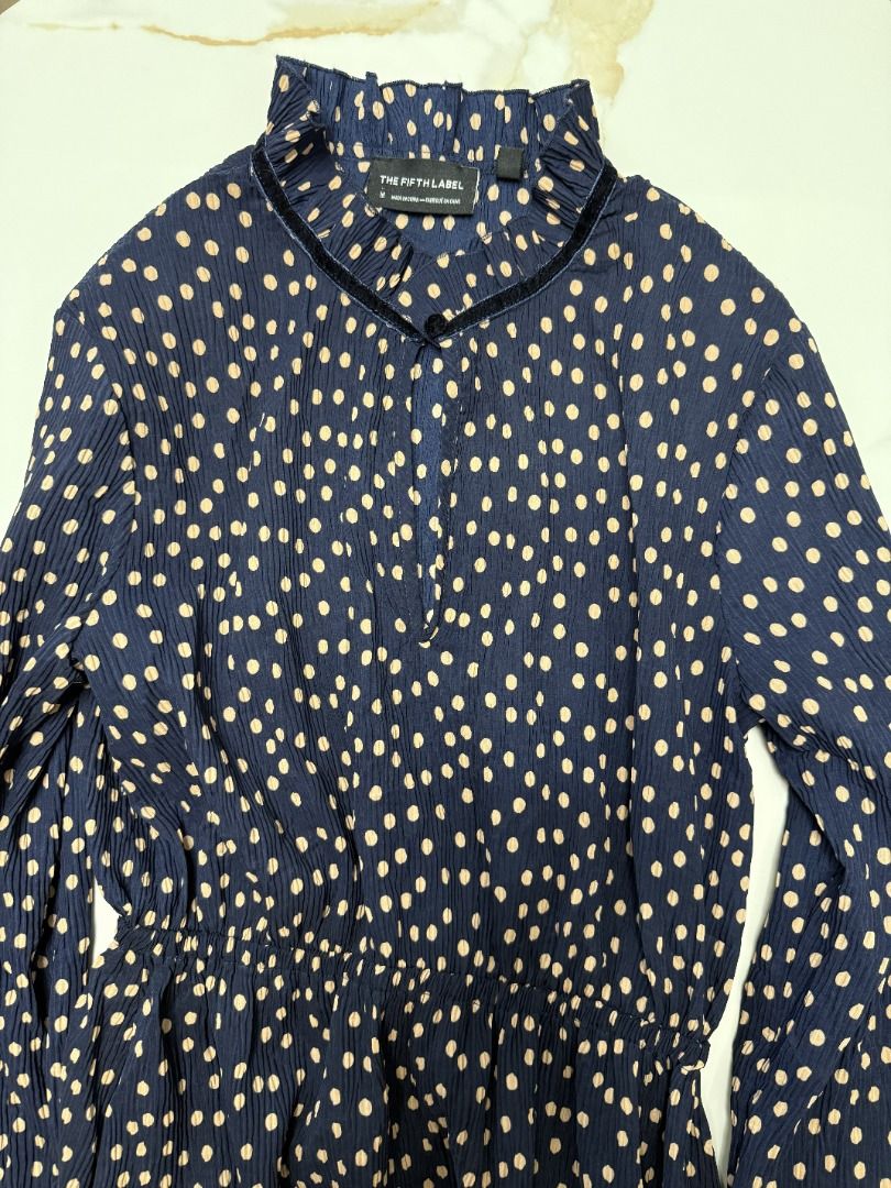 Polka Dots Dress | Fits S-M (Category: Dresses) located in Marikina City. Submitted by tashdeclutters. (Listing ID 1466017822, Image 3). Description: ✨ Polka Dots Dress | Fits S-M - P290 ✨ Condition 3: Good/Lightly Used 🛍️ Purchased in: Philippines ✨ @tashdeclutters ✨ Created to share the things that no longer spark joy with Tash — and hopefully, let them spark joy for someone else. 🤍 📌 SHOP POLICIES • Prices posted are FINAL. • NO LOWBALLERS.