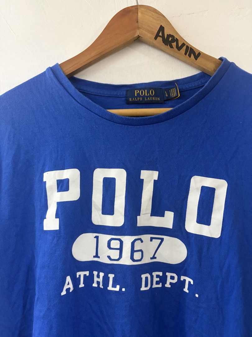 POLO RL ATHL DEPT. (Category: Tshirts & Polo Shirts ) located in Subic. Submitted by johnarvin194250 (Listing ID 1466093665, Image 2). Description: size Large 22 width 25.5 length BOXY.