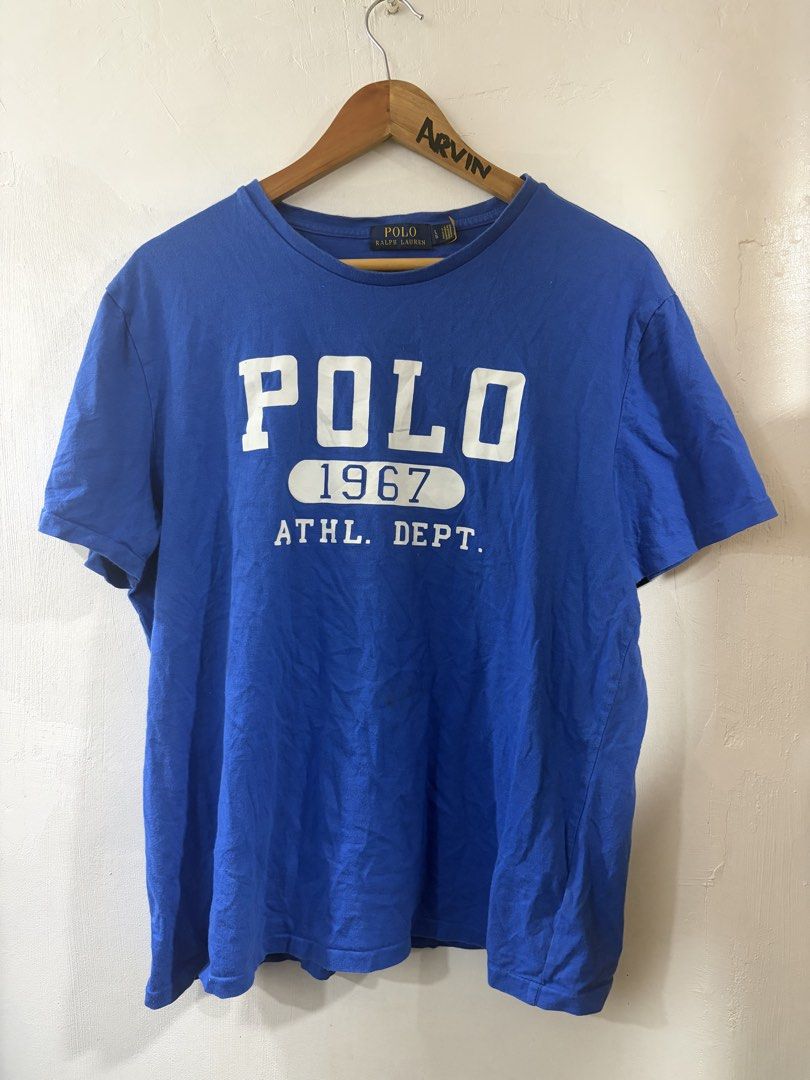 POLO RL ATHL DEPT. (Category: Tshirts & Polo Shirts ) located in Subic. Submitted by johnarvin194250 (Listing ID 1466093665, Image 1). Description: size Large 22 width 25.5 length BOXY.