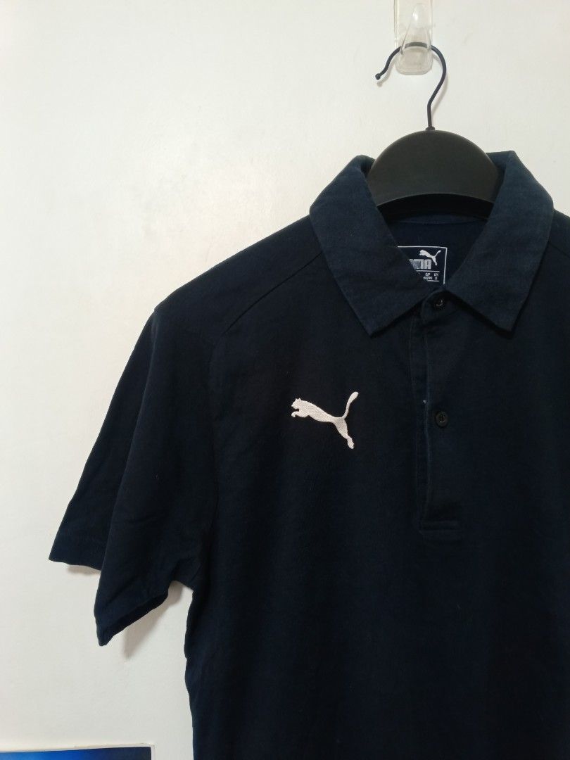 Polo Shirt Black,Puma (Category: Tshirts & Polo Shirts ) located in Cebu City. Submitted by authenticgrids (Listing ID 1466080046, Image 3). Description: Puma Black Polo Shirt Very good Condition ✨ Color rate 9/10 Issue/s: None Size Small on Tag 🏷️ Men's Dimensions Width 19 inches Length 26 inches 📥📥📥📥📥📥 DM us for more details.