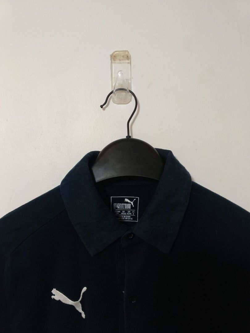 Polo Shirt Black,Puma (Category: Tshirts & Polo Shirts ) located in Cebu City. Submitted by authenticgrids (Listing ID 1466080046, Image 2). Description: Puma Black Polo Shirt Very good Condition ✨ Color rate 9/10 Issue/s: None Size Small on Tag 🏷️ Men's Dimensions Width 19 inches Length 26 inches 📥📥📥📥📥📥 DM us for more details.