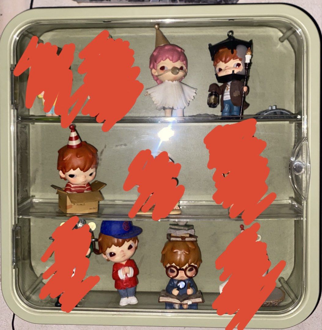 Pop Mart Hirono Blind Box Figures (Category: Designer & Blind Box Toys) located in Muntinlupa City. Submitted by ifydg (Listing ID 1465903839, Image 1). Description: WTS/LFB FOR TAKE ALL ONLY!! ‼️3,500‼️ (this is negotiable!!) rfs: not collecting anymore 🥹 puro mint condition to pls!!! loc: muntinlupa city.