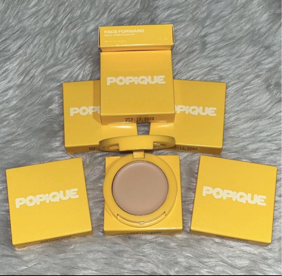 POPIQUE MULTI-COMPLEXION POT CONCEALER (Category: Makeup) located in Manila. Submitted by mjaneeeeeyy (Listing ID 1466012133, Image 1). Description: POPIQUE MULTI-COMPLEXION POT [CONCEALE + COVER] SRP: ₱399 SELLING: ₱139 EACH SHADES: ✨ v3 light golden olive ✨ w4 light medium neutral warm 🌸 brand new & authentic 🌸 just opened for picture purpose only 🌸 visit my profile for other makeups & skincare available onhand 📍Tondo, Manila MOP: Gcash | M