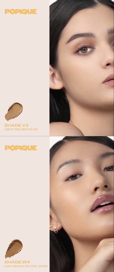 POPIQUE MULTI-COMPLEXION POT CONCEALER (Category: Makeup) located in Manila. Submitted by mjaneeeeeyy (Listing ID 1466012133, Image 2). Description: POPIQUE MULTI-COMPLEXION POT [CONCEALE + COVER] SRP: ₱399 SELLING: ₱139 EACH SHADES: ✨ v3 light golden olive ✨ w4 light medium neutral warm 🌸 brand new & authentic 🌸 just opened for picture purpose only 🌸 visit my profile for other makeups & skincare available onhand 📍Tondo, Manila MOP: Gcash | M