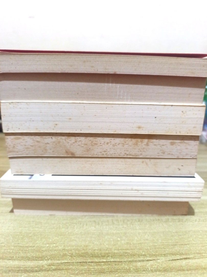 Books for sale! (Category: Storybooks) located in Pasig City. Submitted by sukiyakixo (Listing ID 1465976211, Image 2). Description: - All books are read once and almost new. - Titles included: Our Wives Under The Sea php 500 The Hating Game php 400 Cleopatra and Frankenstein php 500 My Lovely Wife php 300 I Hope This Doesn't Find You php500 House of Hollow php 500 The House in the Cerulean Sea sold - Condition: Pages show natural yellowing and f