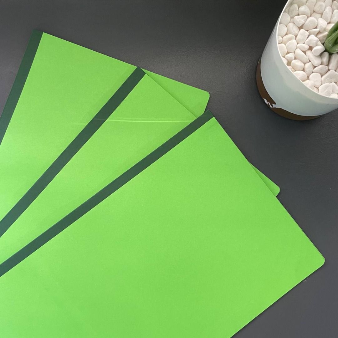 Pressboard Long Expanding Folder (Category: Stationery & School Supplies) located in Quezon City. Submitted by copieronlineinc (Listing ID 1465973695, Image 3). Description: 📁 LONG EXPANDING FOLDER – GREEN Keep your documents organized, protected, and easy to manage with this practical long expanding folder. 📌 Product Details: • Type: Long Expanding Folder • Color: Light Green • Material: Pressboard • Size: 8.5 × 13 inches (21.59 × 33.02 cm) • 