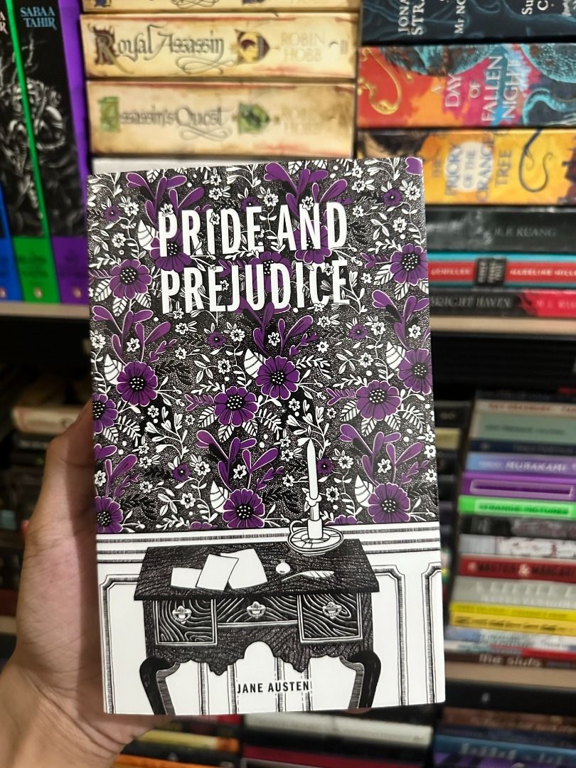 Pride and Prejucide- Owlcrate Special Edition (Category: Storybooks) located in Pasay City. Submitted by library_hecate (Listing ID 1466063383, Image 1). Description: - Format: Standard size paperback - Pages: Clean with no major creases along the spine - Condition: Minor shelf wear at the corners - Storage: Kept on a bookshelf away from direct sunlight.