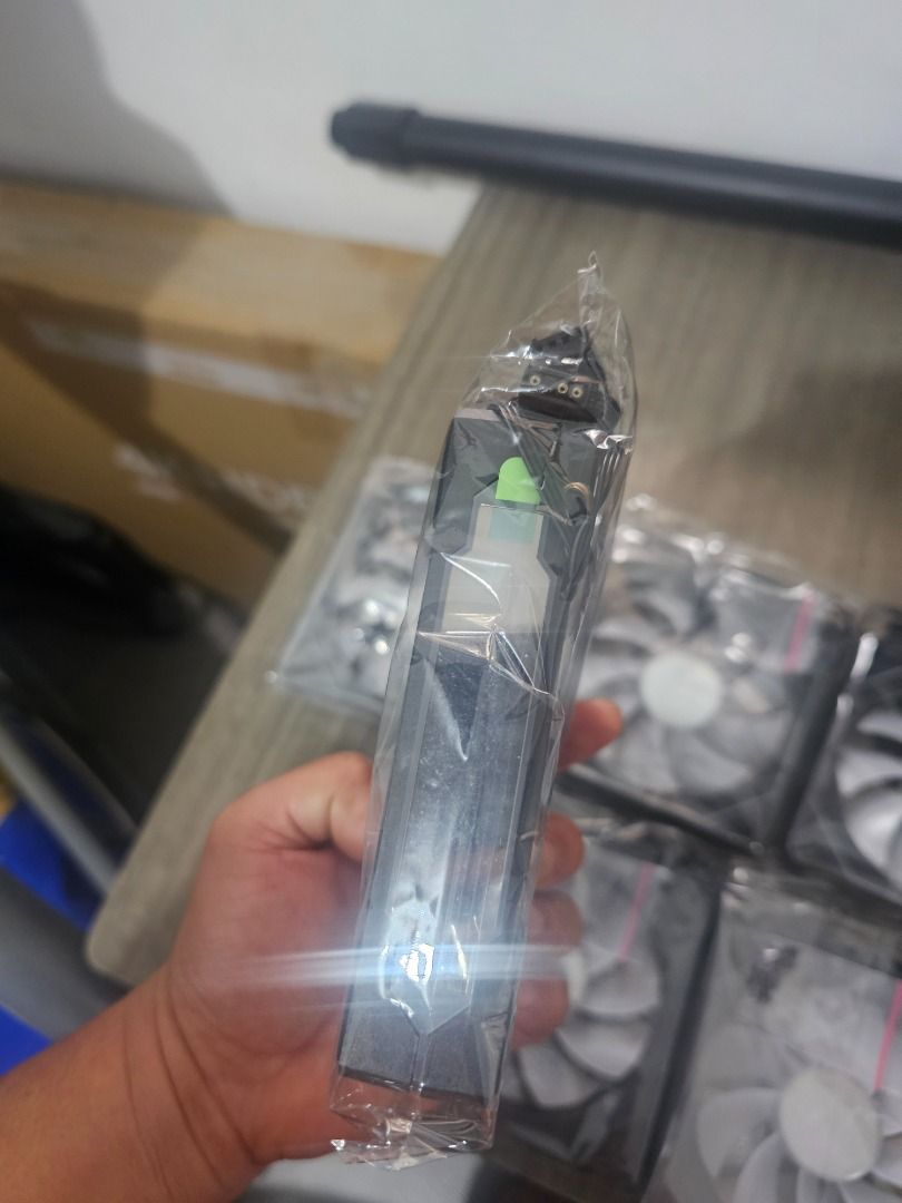 Prism 4 Plus ARGB daisy chain black (Category: Computer Parts) located in Quezon City. Submitted by 2ndlifequalityitems (Listing ID 1466005789, Image 3). Description: Prism 4 Plus ARGB daisy chain black 4 Forward 7 Reverse Get 4 for 500.