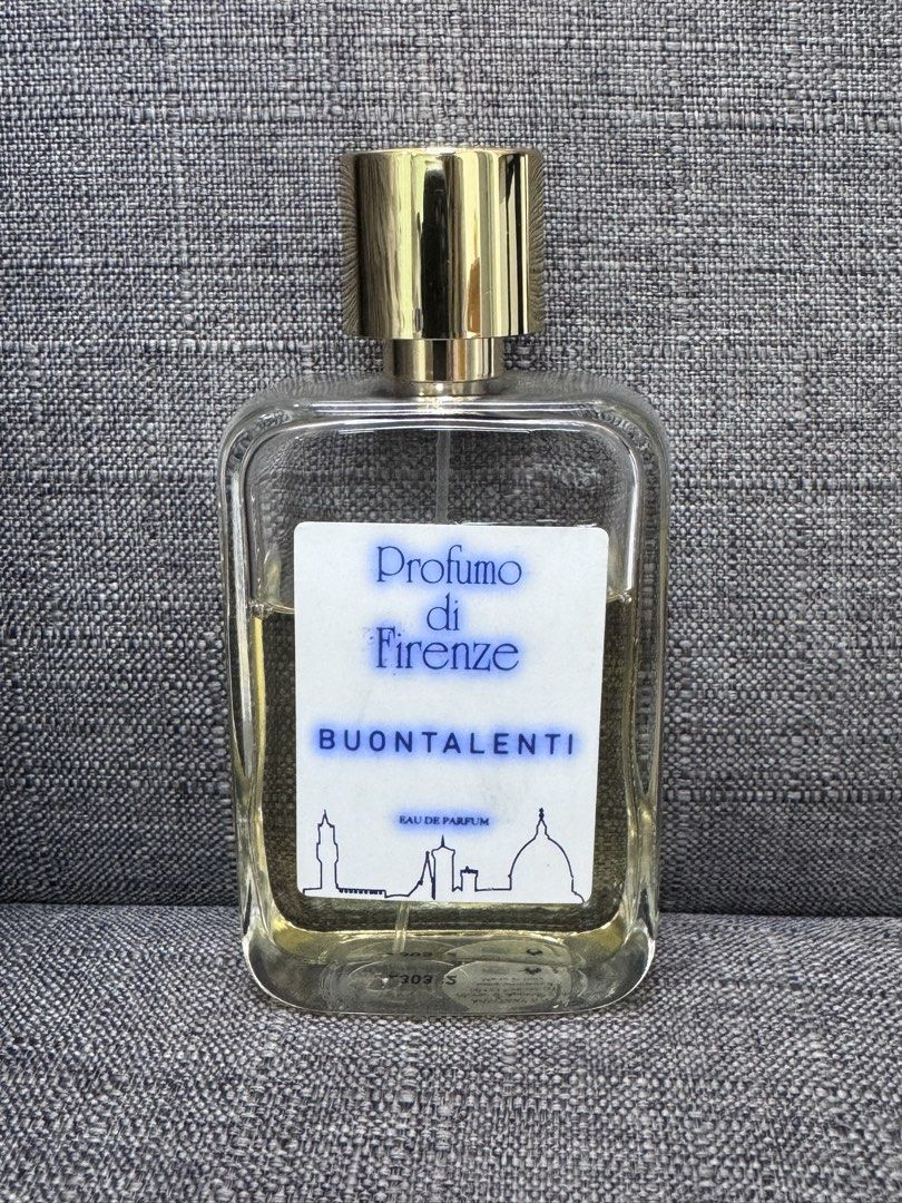 Profumo di Firenze Buontalenti Eau de Parfum (Category: Fragrance & Deodorants) located in Manila. Submitted by ggbitonio (Listing ID 1466060288, Image 1). Description: Letting go of my Profumo di Firenze Buontalenti, one of the most beautiful gourmand scents I’ve tried. If you love rich, creamy, edible-smelling fragrances, this one is such a gem. Scent profile: buttery, creamy, milky, slightly fruity, and dessert-like, very comforting and indulg