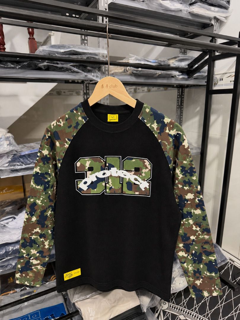 Protect Camou Waffle Longsleeve (Category: Activewear) located in San Fernando. Submitted by fynder (Listing ID 1466071913, Image 2). Description: Protect Camou Waffle Longsleeve Auth with Tags Limited Sizes : S - XL 💬 DM for more Photos or Size Chart 📦 Fast processing (Air cargo freight) 💬 More drops daily on IG: @fynder1 🔒 Buyer protection through Carousell — shop with confidence .