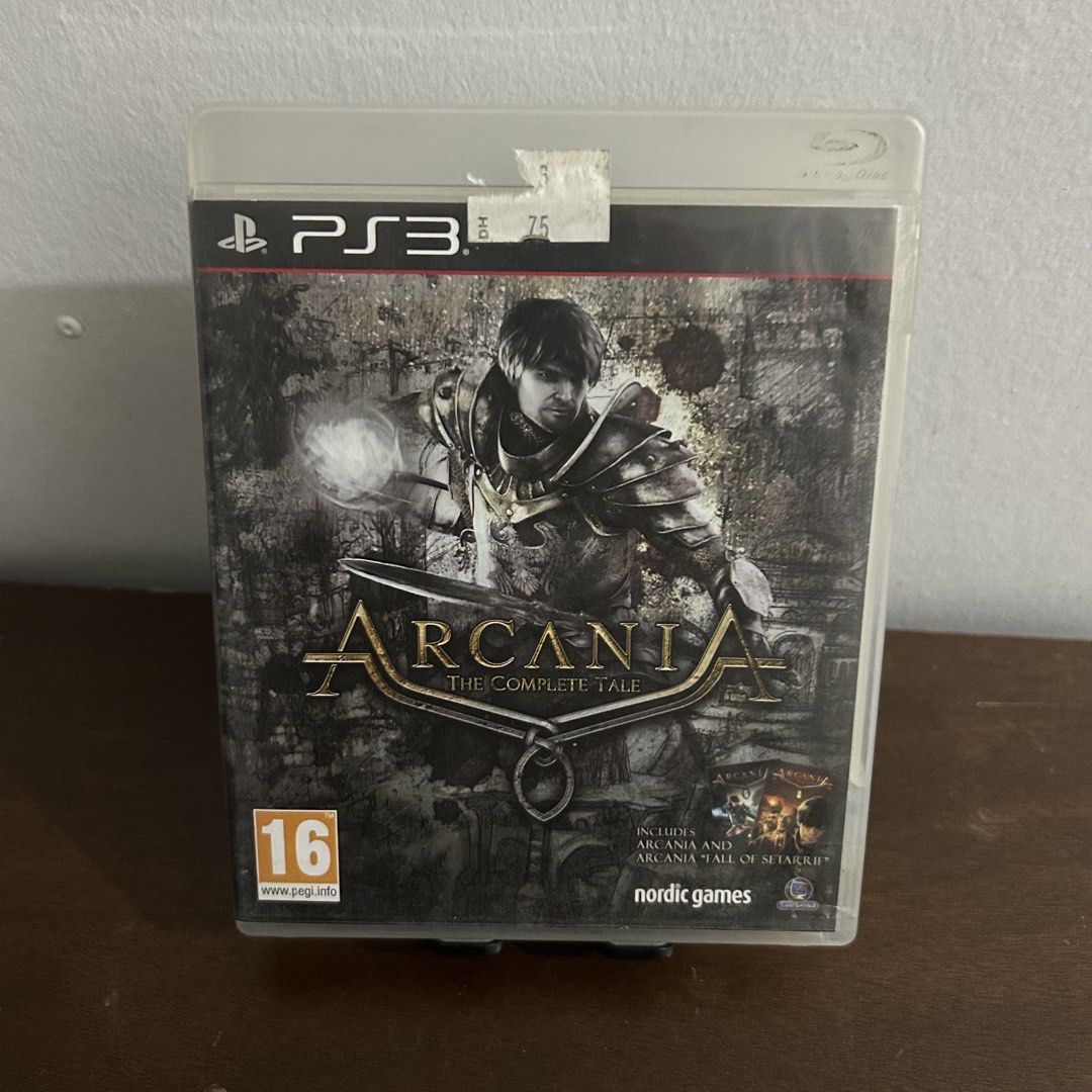 PS3: Arcania The Complete Tale (Category: PlayStation) located in Quezon City. Submitted by argamenest (Listing ID 1466146716, Image 1). Description: Item tested and working with manual (can provide additional pics and vids for sure buyers only) 📍 Fairview QC.