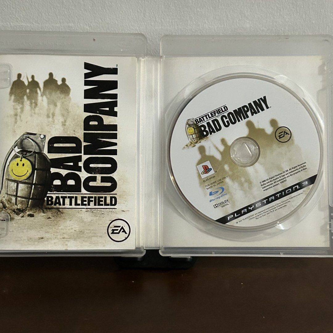 PS3: Bad Company Battlefield (Category: PlayStation) located in Quezon City. Submitted by argamenest (Listing ID 1466145614, Image 3). Description: Item tested and working with manual (can provide additional pics and vids for sure buyers only) 📍 Fairview QC.