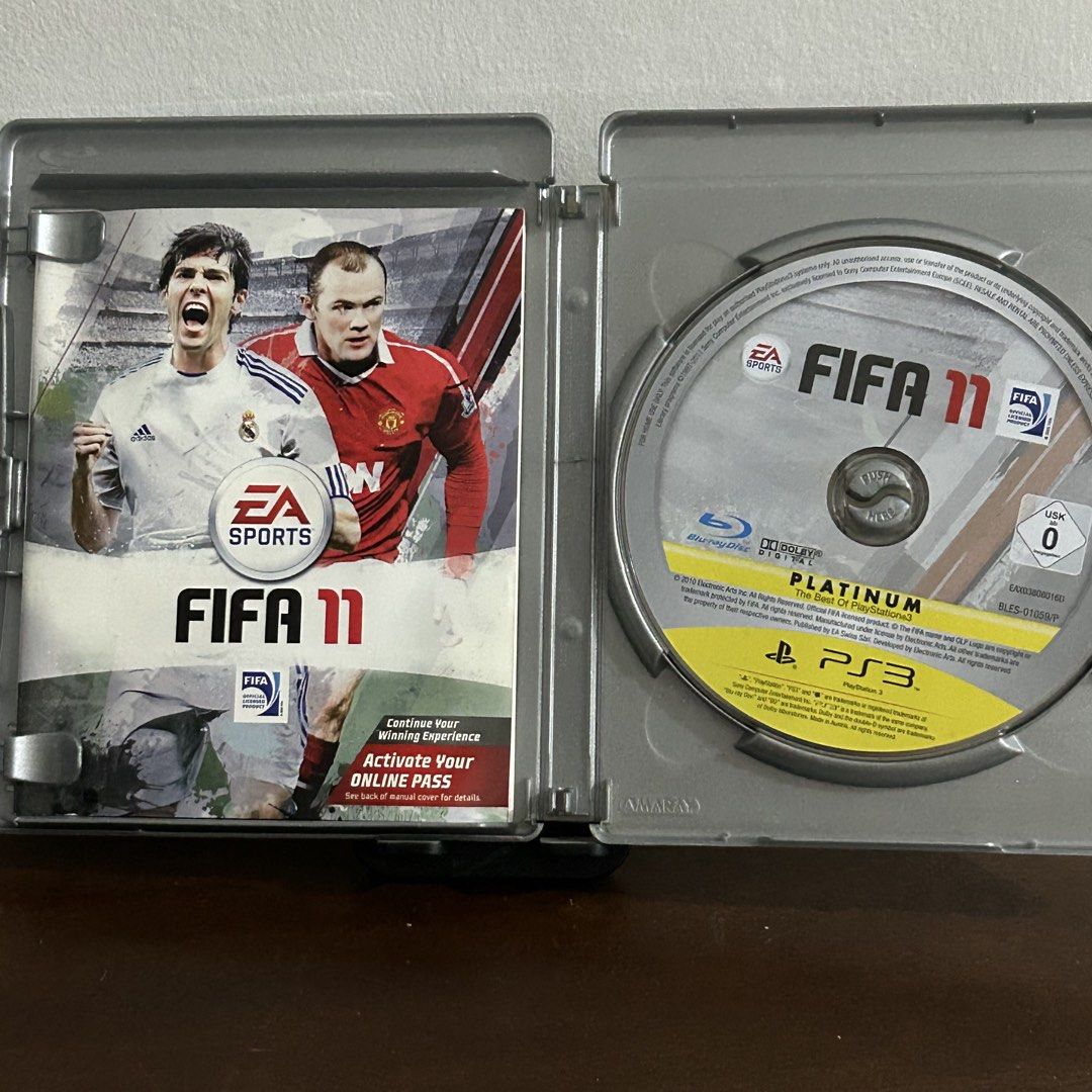 PS3: Fifa 11 (Category: PlayStation) located in Quezon City. Submitted by argamenest (Listing ID 1466146072, Image 3). Description: Item tested and working with manual (can provide additional pics and vids for sure buyers only) 📍 Fairview QC.