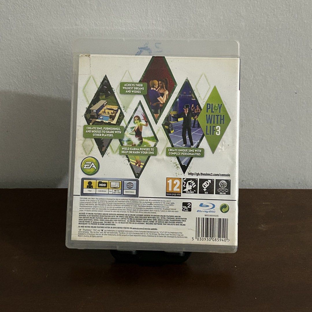 PS3: THE SIMS 3 (Category: PlayStation) located in Quezon City. Submitted by argamenest (Listing ID 1466050344, Image 2). Description: Tested and working vid and pics will be provided for sure buyers. 📍 Fairview Qc.