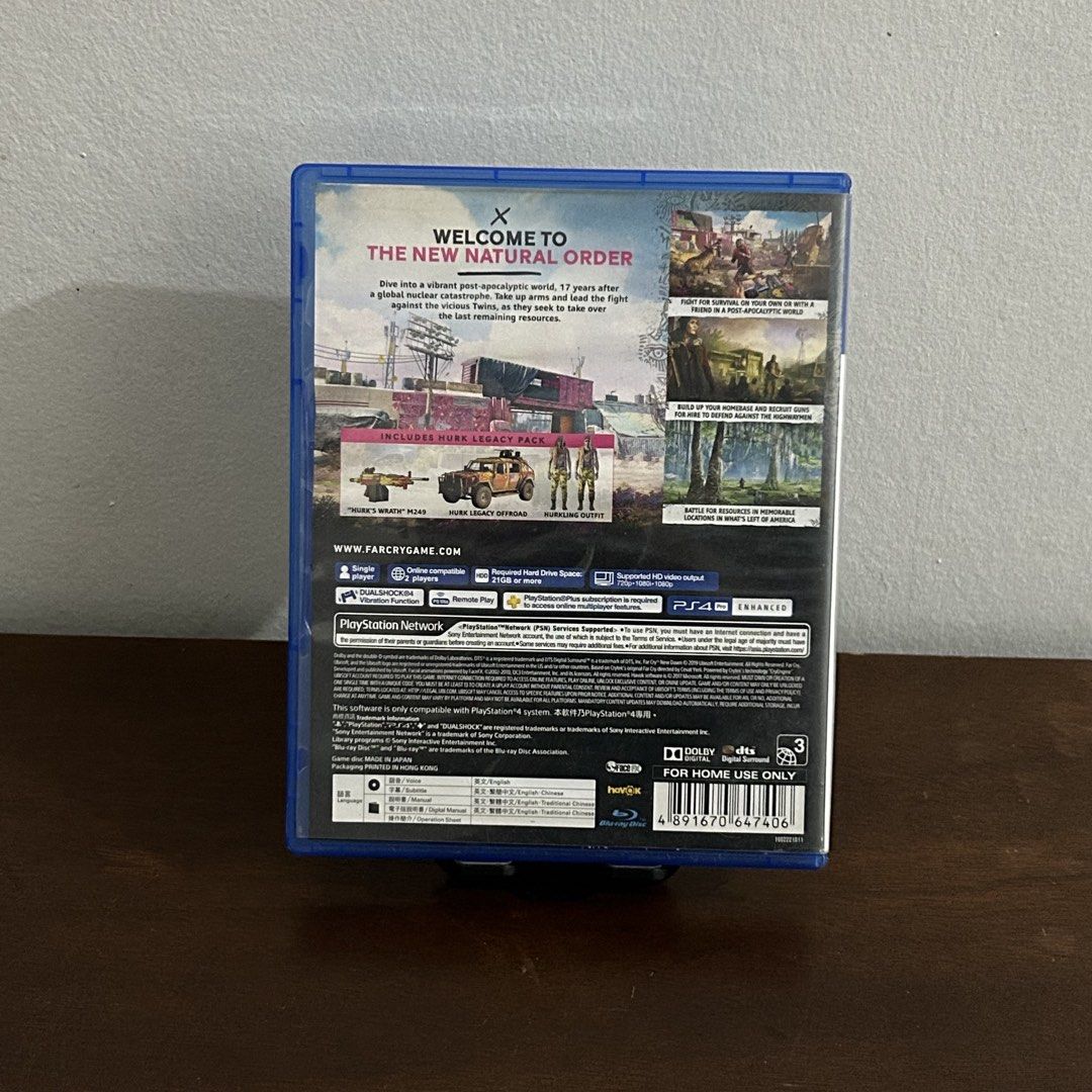 PS4: Farcry New Dawn (Category: PlayStation) located in Quezon City. Submitted by argamenest (Listing ID 1466150421, Image 2). Description: item tested and working 📍 Fairview QC.