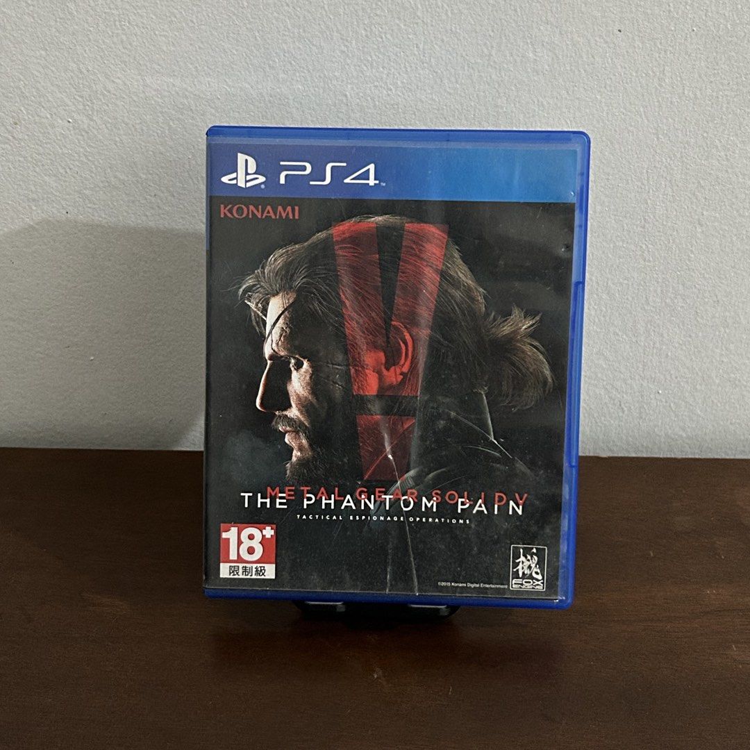 PS4: Metal Gear Solid V: The Phantom Pain (Category: PlayStation) located in Quezon City. Submitted by argamenest (Listing ID 1466148029, Image 1). Description: Item tested and working (can provide additional pics and vids for sure buyers only) 📍 Fairview QC.