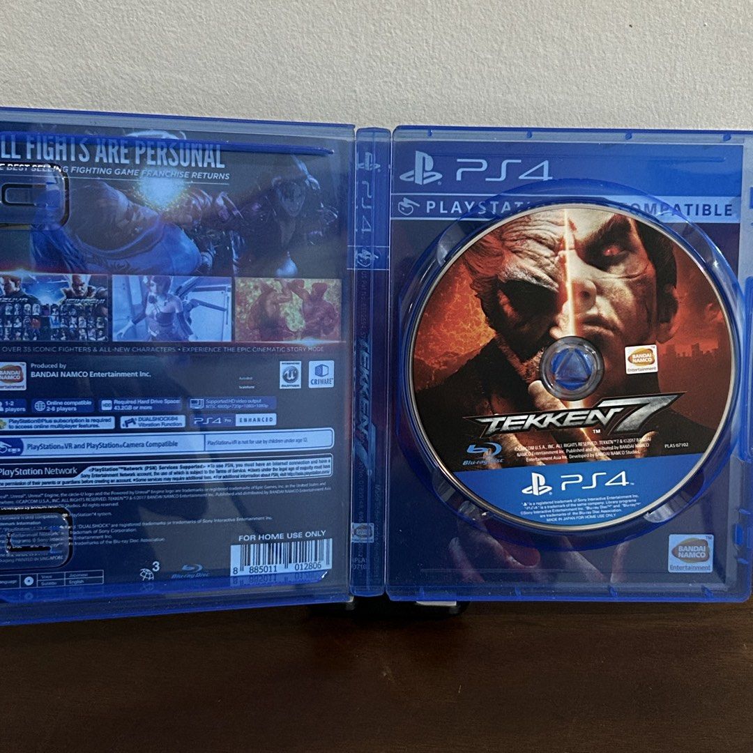 PS4: Tekken 7 (Category: PlayStation) located in Quezon City. Submitted by argamenest (Listing ID 1466147979, Image 3). Description: Item tested and working (can provide additional pics and vids for sure buyers only) 📍 Fairview QC.