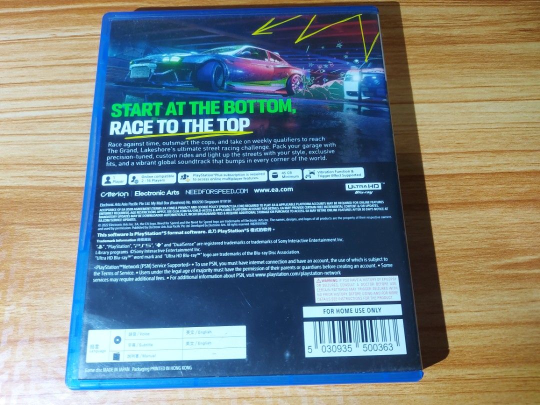 PS5 Game Need for Speed Unbound (Category: PlayStation) located in Quezon City. Submitted by appleusermarioz (Listing ID 1465969602, Image 3). Description: for Sale Only , No swapping PS5 Game NEED FOR SPEEEL UNBOUND PRICE : 1,000 fix condition : Good working, Makinis ang cd For meet Around Commonwealth area Regalado or Pick Up Place .