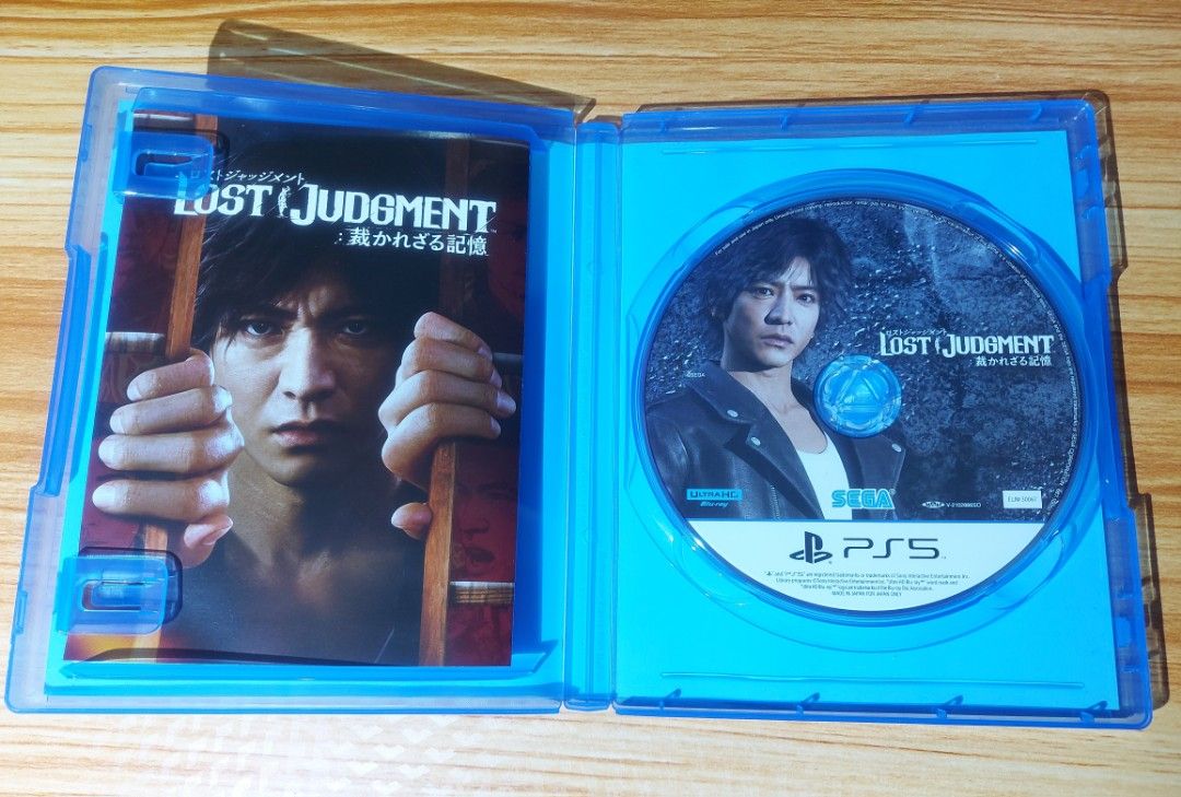 PS5 Lost Judgment Game (Category: PlayStation) located in Quezon City. Submitted by appleusermarioz (Listing ID 1465972084, Image 1). Description: for sale or swap sa Switch game or ps5 miles morales na game Lost Judgment Game for Ps5 - 1,300 playable in english , Good working, and Makinis po ang cd Game meet Up around commonwealth area or Pick up sa place ko may bawas pa po pag bibilin.