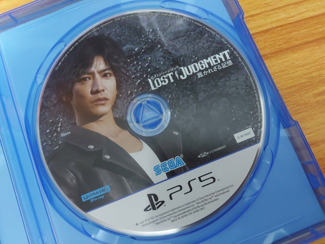 PS5 Lost Judgment Game (Category: PlayStation) located in Quezon City. Submitted by appleusermarioz (Listing ID 1465972084, Image 3). Description: for sale or swap sa Switch game or ps5 miles morales na game Lost Judgment Game for Ps5 - 1,300 playable in english , Good working, and Makinis po ang cd Game meet Up around commonwealth area or Pick up sa place ko may bawas pa po pag bibilin.
