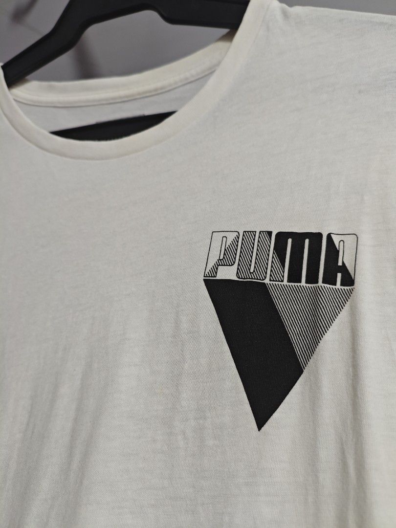 Puma White Classic Men Tshirt (Category: Tshirts & Polo Shirts ) located in Baguio. Submitted by jayjay_apparel01 (Listing ID 1466021599, Image 3). Description: Puma White Classic Men Tshirt Color Rate 9/10 Complete Tags Cotton Tela Machine Washed Size XL Dimes 22 Width 28 Length Price P249.